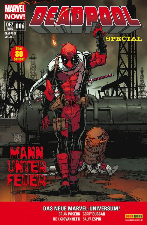 Deadpool Special Mann unter Feuer