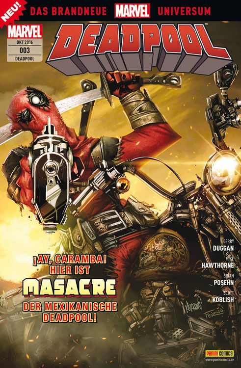 Deadpool (2016) Ay, Caramba! Hier ist Masacre der Mexikanische Deadpool