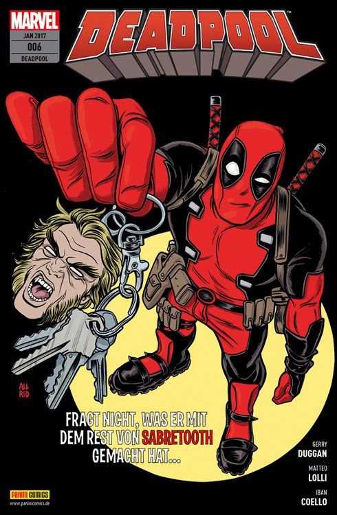 Deadpool (2016) Fragt nicht, was er mit dem Rest von Sabretooth gemacht hat...