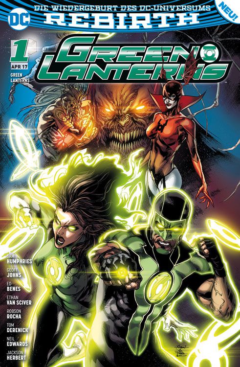 Green Lanterns Planet des Zorns