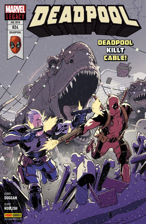 Deadpool (2016) Deadpool killt Cable!