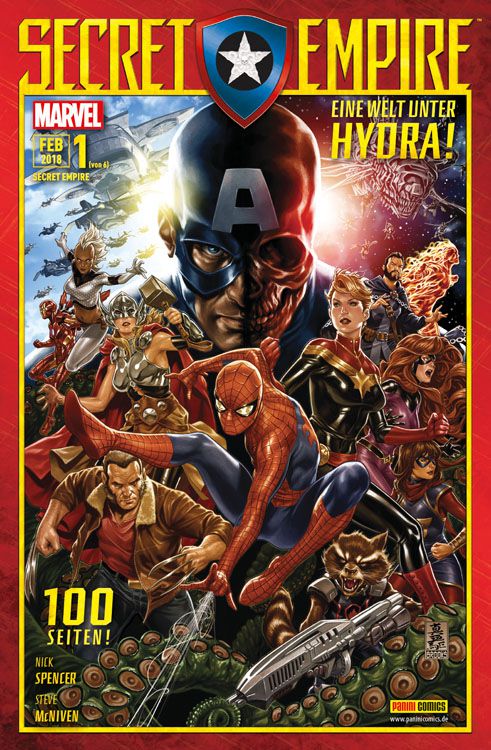 Secret Empire Eine Welt unter Hydra!