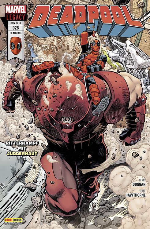 Deadpool (2016) Ritterkampf mit Juggernaut