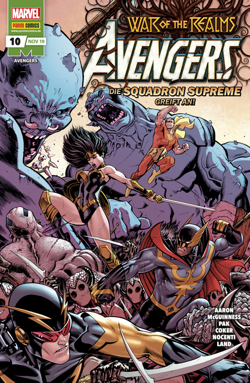 Avengers (Neustart) War of the Realms - Die Squadron Supreme greifen an!