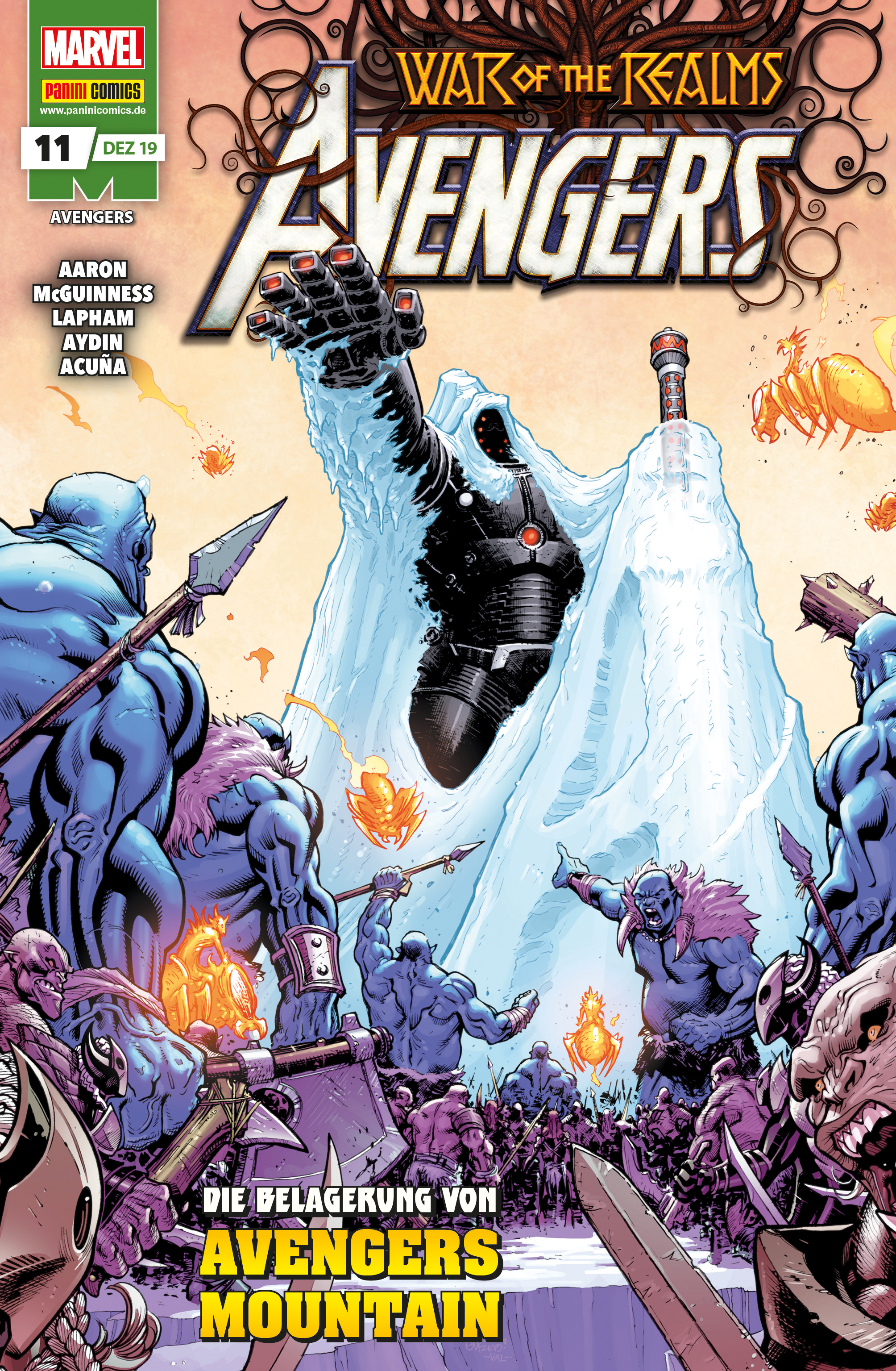 Avengers (Neustart) War of the Realms - Die Belagerung von Avengers Mountain