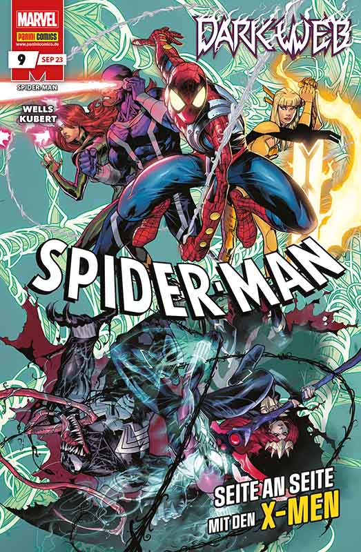 Spider-Man (2023) Seite an Seite mit den X-Men