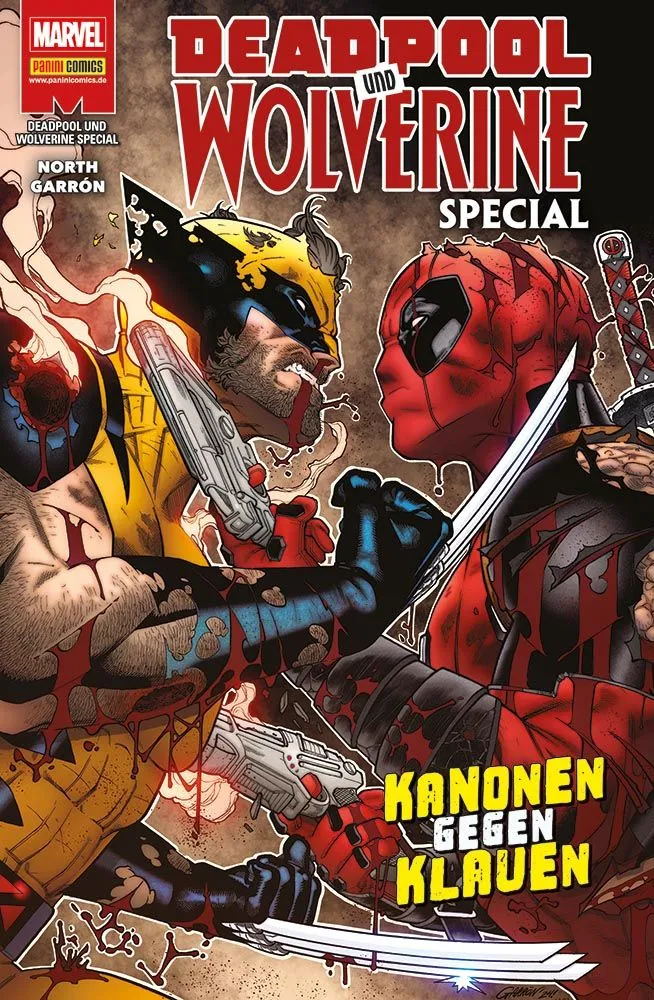 Deadpool und Wolverine Special Kanonen gegen Klauen