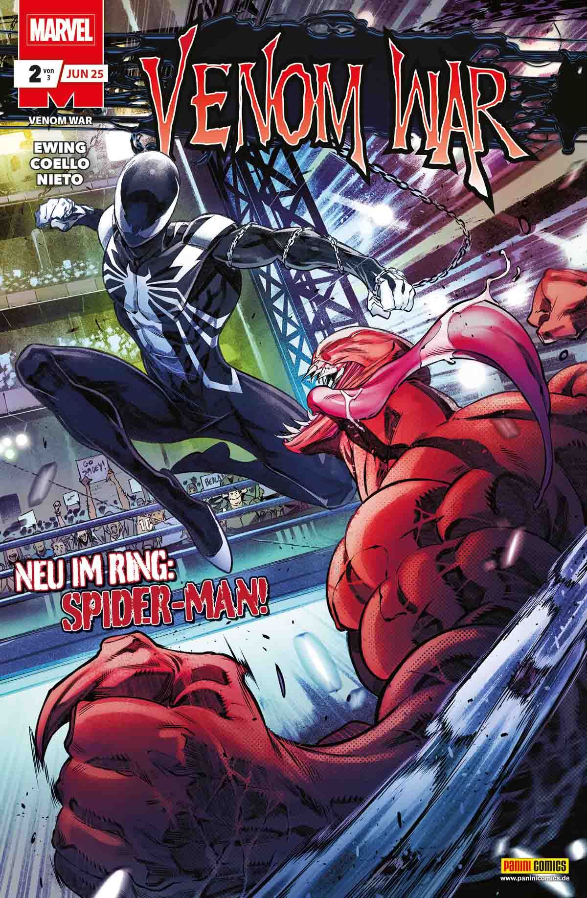 Venom War Neu im Ring: Spider-Man!