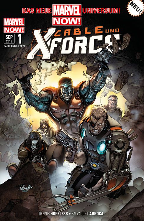 Cable und X-Force Auf der Flucht