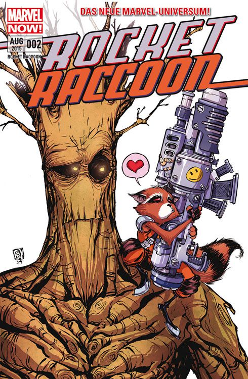 Rocket Raccoon Quer durch die Galaxie und dann Links